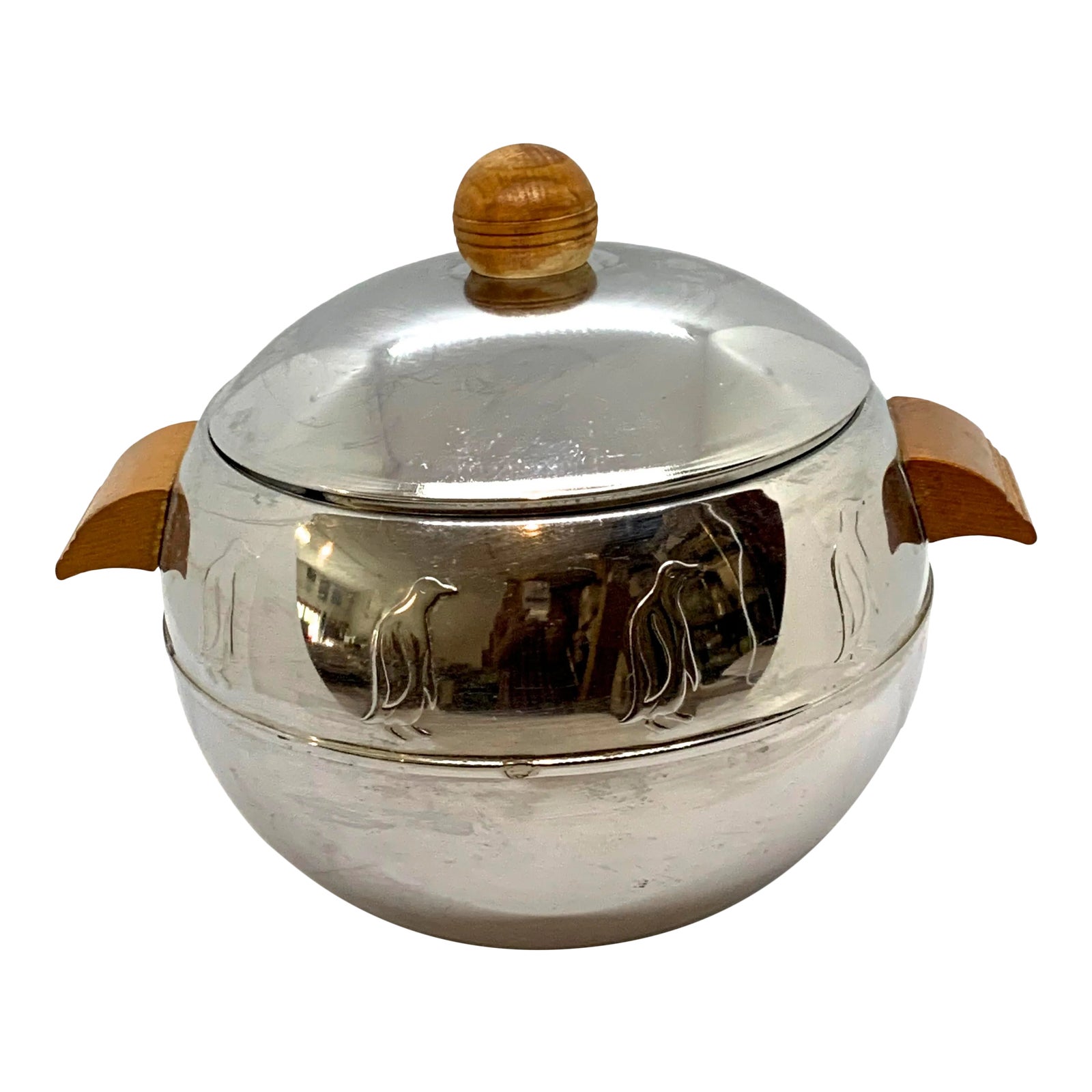 Mid Century Penguin Ice Bucket Chairish