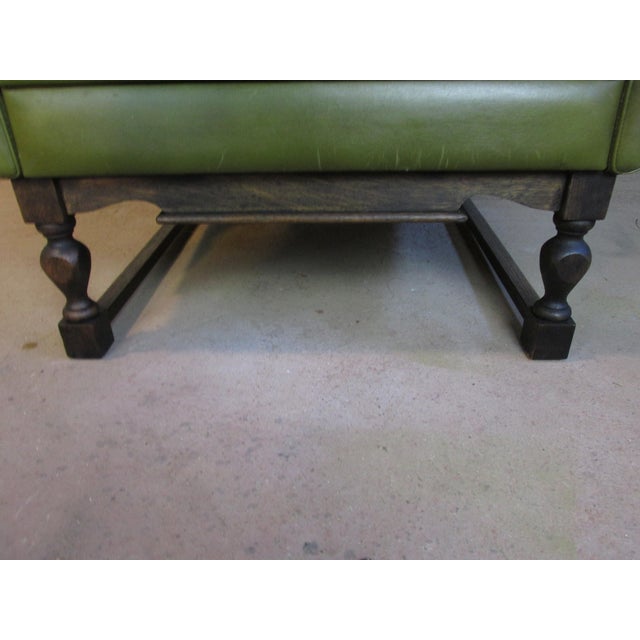 Vintage Danish Lounge Chair in Distressed Leather by Svend Skipper Circa 1970 For Sale In New York - Image 6 of 14