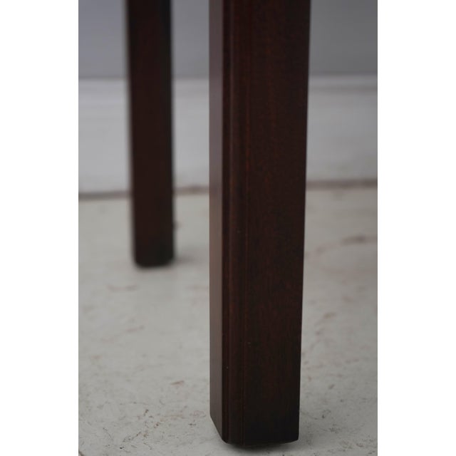 Henkel Harris Mahogany Open Nightstand For Sale - Image 11 of 16