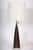 Mid 20th Century 1950s Gerald Thurston Lightolier Porcelain "Fin" Table Lamp For Sale - Image 5 of 13