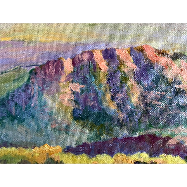 Southwest Sedona Arizona Landscape Painting, Edith P. May, San Francisco Women's Artist Association, Framed For Sale - Image 12 of 12