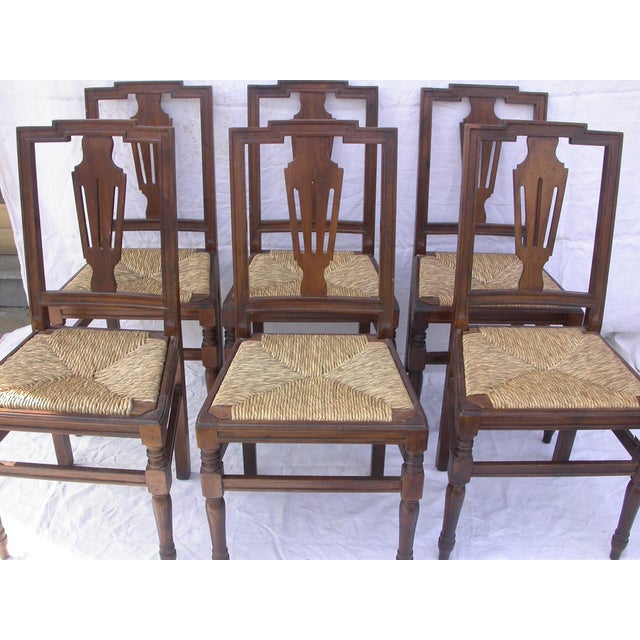 Louis XVI Chairs, Late 1700s, Set of 8 For Sale - Image 6 of 17