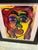 Abstract 1970s Peter Keil Original Abstract Colorful Portrait Painting For Sale - Image 3 of 7