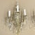 Pair of Timeless Solid Brass & Cut Crystal Wall Sconces For Sale - Image 11 of 18