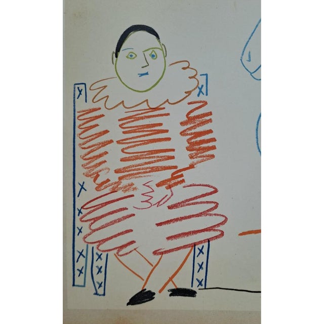 Modern Pablo Picasso, The Horsewoman and the Clown, 1954, Lithograph For Sale - Image 3 of 5