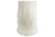 Traditional Tall Flute-Shaped Lattice Pattern Milk Glass Vase For Sale - Image 3 of 6