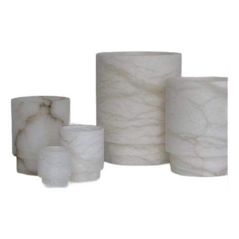 Michael Verheyden T-Light Alabaster Small For Sale