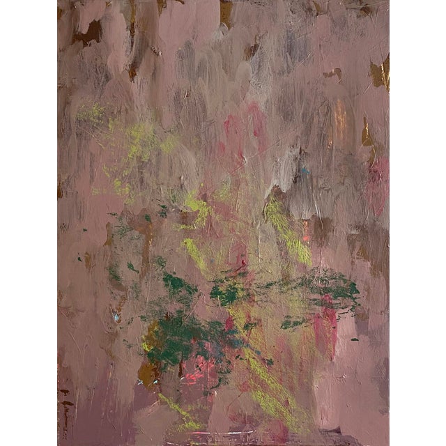 2020s "Velvety Brick" 2025 Original Framed Painting by Jessalin Beutler For Sale - Image 5 of 7