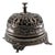 Silver Bell with a Cut-Out and Embossed Lid with Floral Motifs For Sale