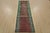 Kerman Runner 2’6” X 9’9” Red Wool Vintage Distressed Hand-Knotted Rug For Sale - Image 11 of 12