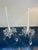 Mid-Century Modern Pair of Early 21st Century Clear Blenko Glass Candlesticks in Icy Tripod Style For Sale - Image 3 of 11