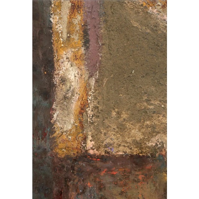 Arseniye Trboyevich 20th Century Wind Breaker Large Abstract Painting For Sale - Image 4 of 13