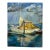 B. Bergman Acrylic on Canvas Boat Nautical Painting, Circa 1983 For Sale