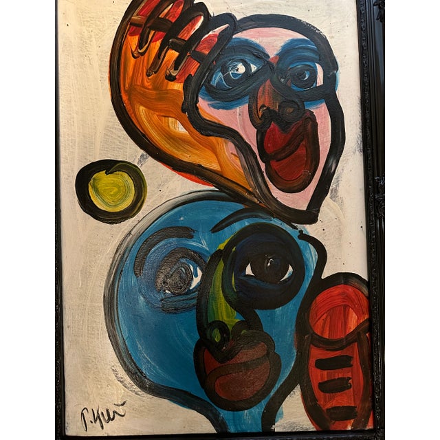Abstract Expressionism Peter Keil Original Painting - Junge Wilde Collection For Sale - Image 3 of 4