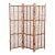 Three Panel Bamboo Screen For Sale