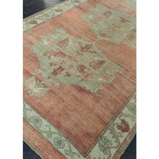 Red Turkish Vintage Rug 5'7" x 11'10" #20659 For Sale - Image 8 of 8