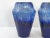 Blue French Art Deco Vases in Ceramic, 1920s, Set of 2 For Sale - Image 8 of 13