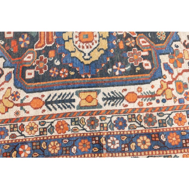 Antique Qashqai Rug 4'10'' x 6' For Sale - Image 12 of 12