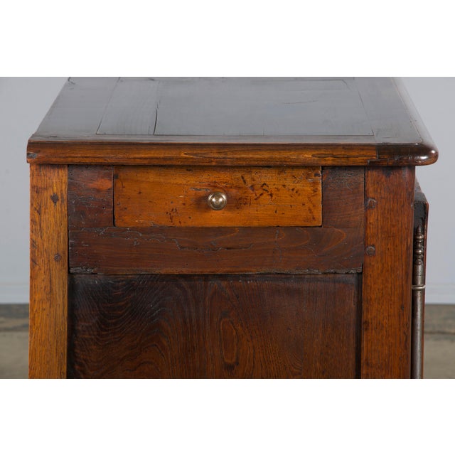 19th Century French Louis XV Style Oak Sideboard Enfilade Buffet For Sale - Image 10 of 12