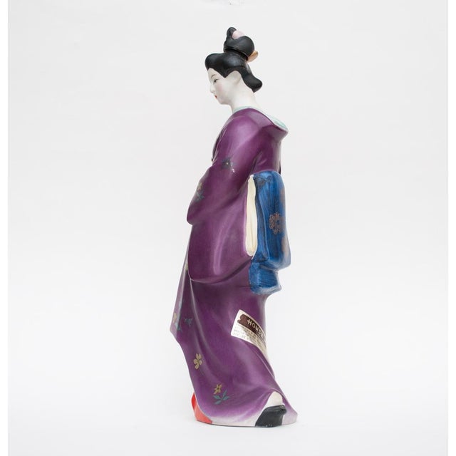 1950s Vintage Japanese Bisque Geisha Sake Bottle Figurine Chairish
