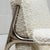Metal Bouclé Armchair With Polished Steel Accents by R&y Augousti For Sale - Image 7 of 9