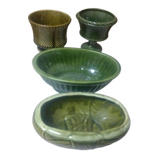 Vintage Red Wing Pottery Collection - Set of 4 For Sale