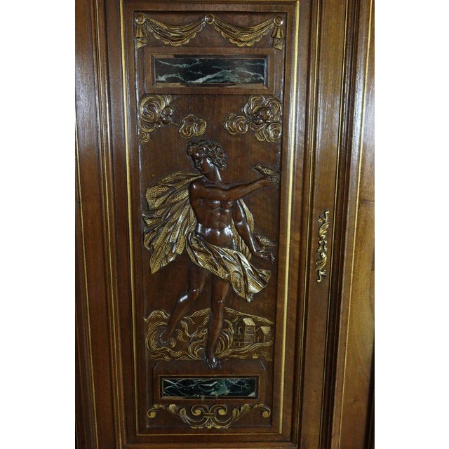 Renaissance Style Carved Walnut Buffet For Sale - Image 10 of 13