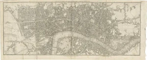 Folding Plan of London, 1804, Paper