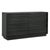 Black Black Sierra 6-Drawer Dresser For Sale - Image 8 of 8