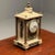 Marble and Bronze French Mantle, Bracket or Table Clock, France, Signed For Sale In New York - Image 6 of 12