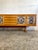 Rare Poul H. Poulsen for Gangsø Møbler oak sideboard credenza circa 1970s, with large ceramic tile fronted doors. 84.5w...