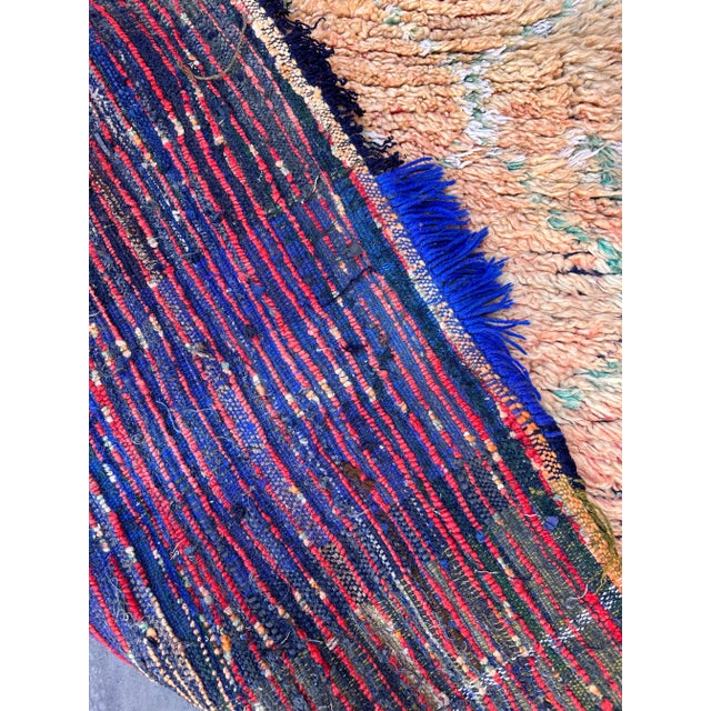 Tribal Moroccan Handwoven Rug - 4'9" X 7'1" Ft For Sale - Image 3 of 11
