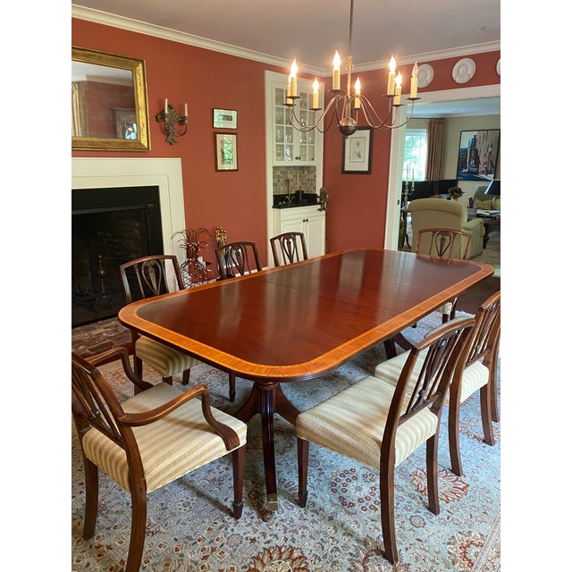 Brown 18th Century English Dining Chairs - Set of 8 For Sale - Image 8 of 8