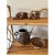 Vintage 1970’s Signed Brown Terracotta Bowl in Bronze & Pale Green Shades For Sale - Image 14 of 17