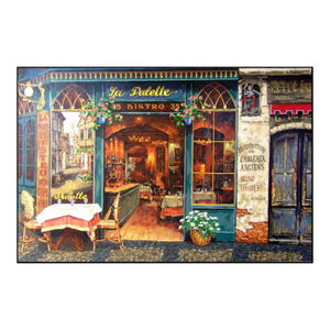 Viktor Shvaiko "La Palette" Hand Signed Stretched Canvas