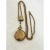 Victorian Late Victorian Gold Filled Guard Chain With Illinois Hunter Case Pocket Watch, C. 1890–1900 For Sale - Image 3 of 14