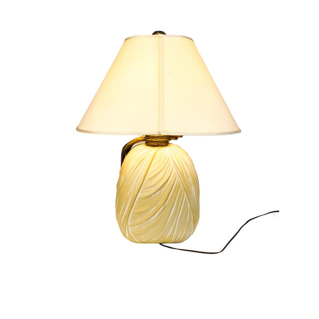 1982 Chapman Draped-Fabric Table Lamp For Sale In New York - Image 6 of 11