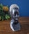 Vintage Hand Carved African Stone Bust Sculpture For Sale - Image 12 of 16