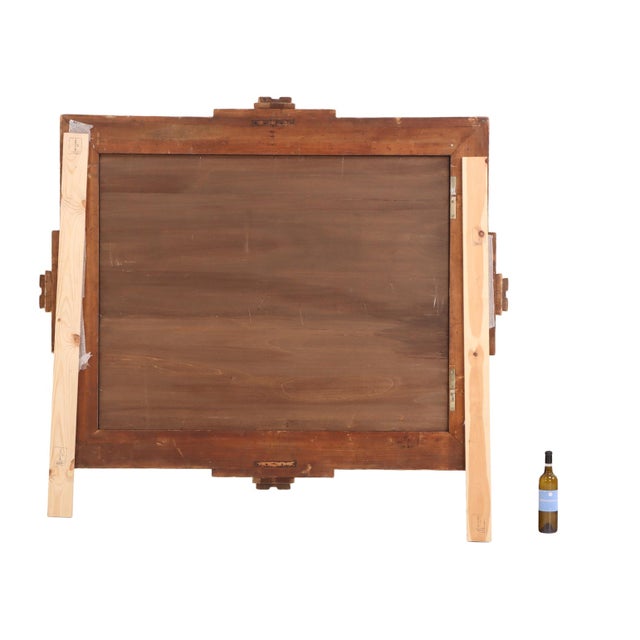 Gold 71" Italian Gilt Wood Mirror, C. 1890 For Sale - Image 8 of 8