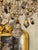 19th C. French Baccarat Manner Bronze and Crystal Chandelier For Sale - Image 9 of 9