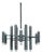 Industrial Vesta Round 24 Chandelier For Sale