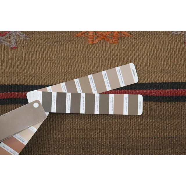 Vitage Oriental Turkish Kilim Runner For Sale - Image 12 of 13