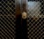 Mid-Century Regency / Directoire Style Black & Gilt Painted Cabinet / Bookcase / Bar With Inset Wire Screen & Key, Attrib. To Baker Furniture For Sale In Dallas - Image 6 of 12