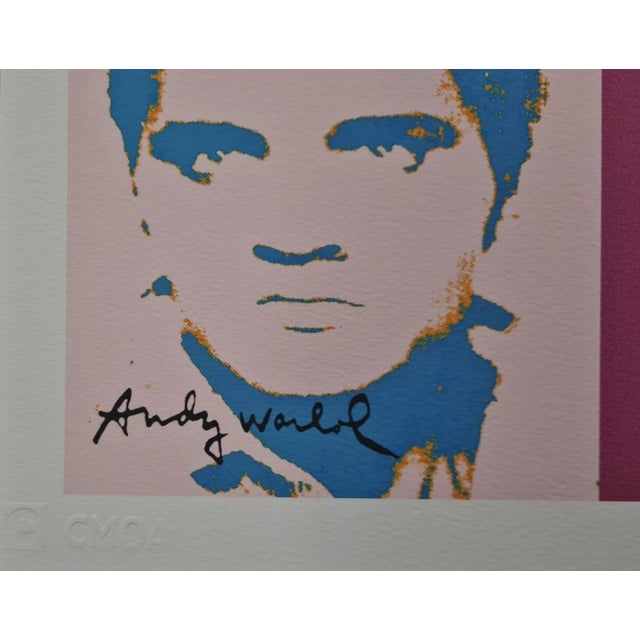 After Andy Warhol, Elvis Presley, 1980s, Lithograph For Sale - Image 6 of 9