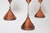 Brutalist Copper Lamps from Koch & Söhne, Germany, 1970s, Set of 3 For Sale - Image 6 of 17