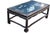 Mid-Century Chinese Black Lacquer Coffee Table With Hand-Painted Kutani Porcelain Immortals Relief For Sale In Washington DC - Image 6 of 18