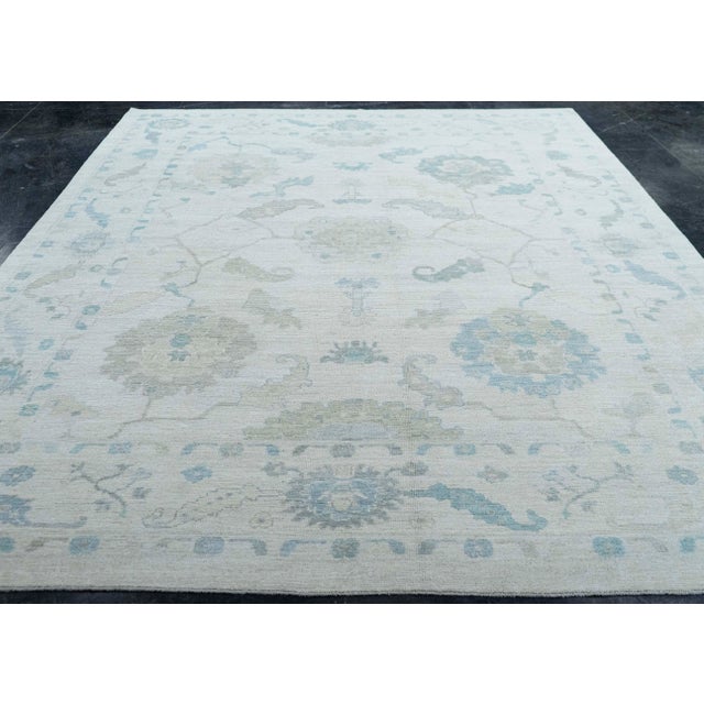 Turkish Oushak Rug 8'11" x 12' #20345 Explore a curated collection of hallway runners, wool rugs, and handmade...