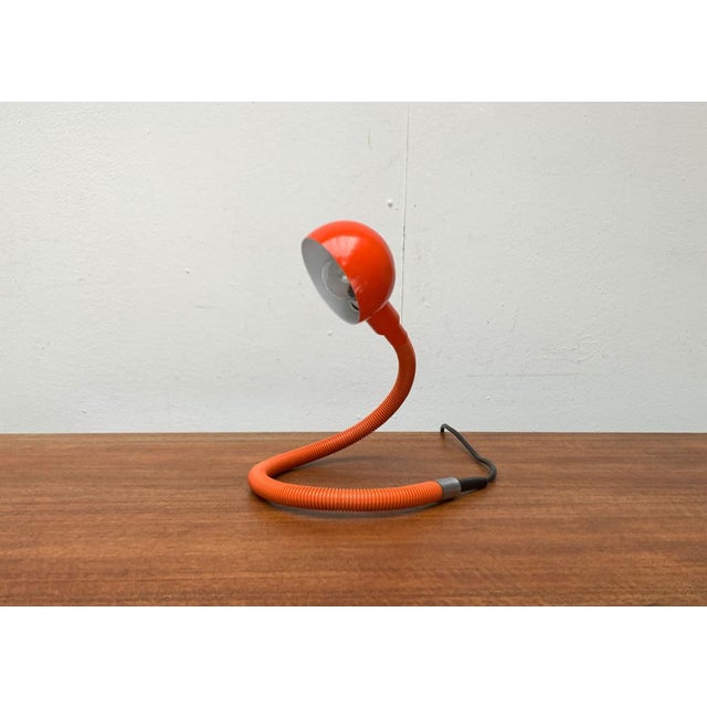Vintage Italian Space Age Hebi Table Lamp by Isao Hosoe for Valenti Luce, 1970s For Sale - Image 14 of 18