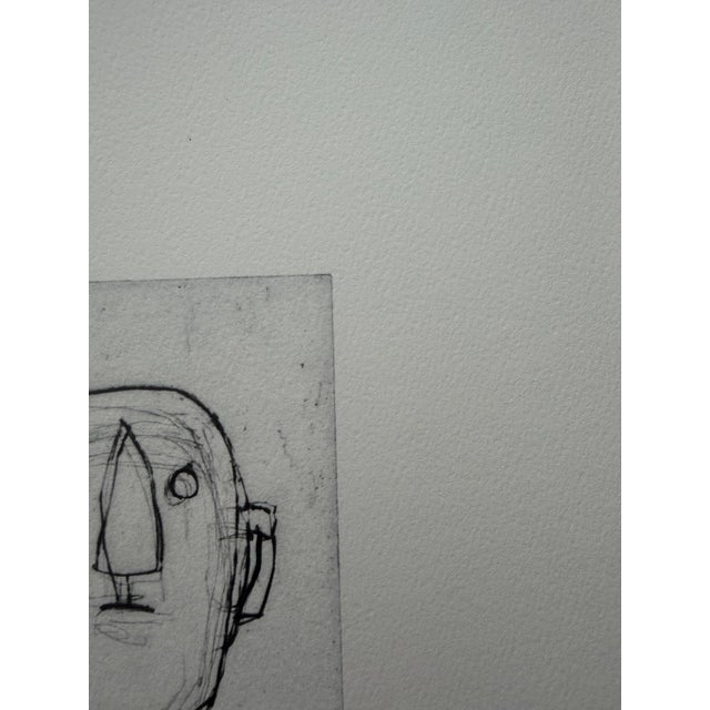 Petrus de Man, Nude Fear, 2015, Copper Engraving For Sale - Image 4 of 10