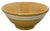 Antique Large Thick & Heavy 15 Inch Size Double Cream Banded Yellow Ware Kitchen Mixing Bowl Circa Mid 1800s For Sale In Boston - Image 6 of 18